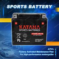 Katana Sports Battery - 270CCA 18Ah for Buell M2 S3 S3T X1 1200cc Motorcycle