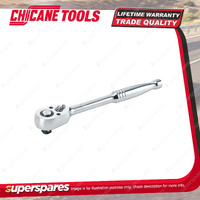 Chicane 1/4" Drive Quick Release Ratchet Handle - 72 Teeth Chrome Vanadium Steel