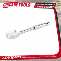 Chicane 1/4" Drive Sealed Head Ratchet Handle - 72 Teeth Chrome Vanadium Steel