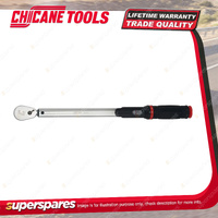 Chicane 1/2" Drive 40-200Nm Torque Wrench - 48 Teeth Chrome Vanadium Steel