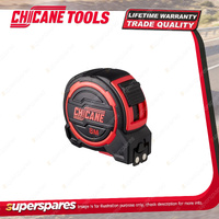 Chicane 8m Tape Measure - Double-Sided Easy-Read Blade with Magnetic Hook