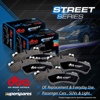 DBA Front + Rear Street Series Brake Pads for Isuzu MU UCS17 UCS55 2.6L 2.8L