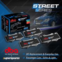 DBA Rear Street Series Disc Brake Pads for Audi Q3 8U 2.0L 04/2012-09/2019