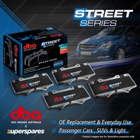 DBA Front Street Series Disc Brake Pads for LDV V80 2.5 D 100kW 2013-On