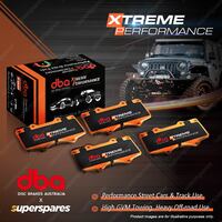 DBA Front Xtreme Performance Disc Brake Pads for Nissan 370Z Z34 Skyline V35 V36