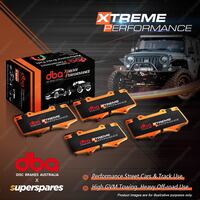 DBA Front Xtreme Performance Brake Pads for Nissan Skyline V36 370GT 4x4 243kW