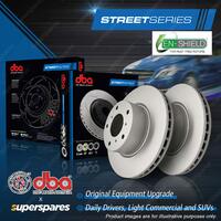 DBA EnShield Front Disc Brake Rotors for Suzuki Swift FZ 1.6L Sports Vented