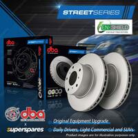 DBA EN Front Disc Brake Rotors for Subaru Impreza WRX GC GF GD GG GE GH 98-14