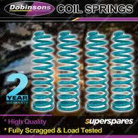 Front + Rear Dobinsons 35mm Coil Springs for Mitsubishi Pajero iO 1.6L 2.0L