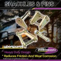 Rear Dobinsons Greasable Shackle + Pin Kit for Mazda BT-50 TF 4x4 MY 2020-on