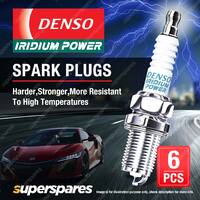 6 x Denso Iridium Power Spark Plugs for Toyota Soarer 2JZ-GE JZZ31 90-00