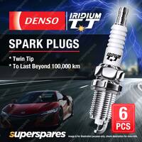 6 x Denso Iridium TT Spark Plugs for Toyota Soarer 2JZ-GE JZZ31 3.0 6Cyl 24V