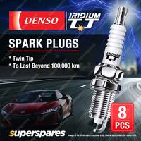 8 x Denso Iridium TT Spark Plugs for Lexus LX 570 URJ201 3UR-FE 5.7L 8Cyl 32V