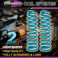 2x Rear Dobinsons 45mm Lift Medium Load Coil Springs for Mercedes G-Wagon G55