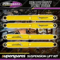 F + R Dobinsons Heavy Duty Shock Absorbers for Toyota Landcruiser 78 79 Series