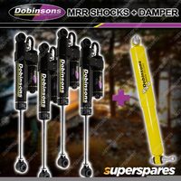 6 Inch Dobinsons Monotube Shocks Steering Damper for Nissan Patrol Y60 GQ Y61 GU