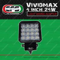 EFS Vividmax 4 inch 24W Square Led Work Light for offroad Premium Quantity