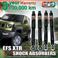 Front + Rear 75mm Lift EFS XTR Shock Absorbers for Nissan Patrol GQ SWB Y60 Coil