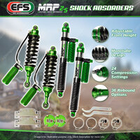 Front + Rear EFS MRP 2.5 Shock Absorbers for Mitsubishi Triton MQ MR 4WD 15-On