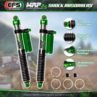 Pair Rear EFS MRP 2.5 Adjustable Shock Absorbers for Isuzu D-Max RG 7/2012 - On