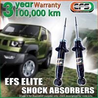 Front EFS ELITE Shock Absorbers for Nissan Navara D40 2009-on 50mm Lift