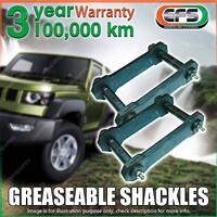 Rear EFS Greaseable Swing Shackles for Toyota 4 Runner LN61 LN63 85-89 Offroad