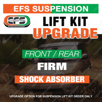 Upgrade Option - the Elite Firm Shock Absorbers - Purchase with Lift Kit