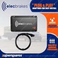 Elecbrakes Electric Brake Controller + Trailer Wired Leader Bundle