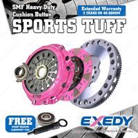 Exedy HD Cushion Button Clutch Kit & SMF for Subaru Forester GT SF SF5 AWD EJ205