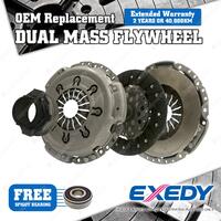 Exedy Clutch Kit Incl DMF & CSC for Nissan Dualis J10 X-Trail TL TS T32 R9M 1.6L