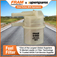 Fram Fuel Filter for Mitsubishi Triton ME MF MG MH MJ Petrol 4Cyl 2.6L Ref Z346