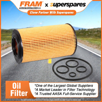 Fram Oil Filter for Dodge JOURNEY JC V6 2.7 Petrol 8T 09/2008-On Height 114mm