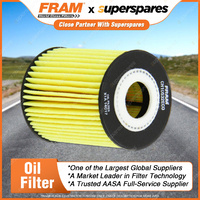 Fram Oil Filter for Daewoo Musso 5Cyl 2.9L 07/1998-2002 Turbo Diesel Ref R2658P