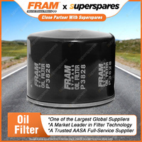 Fram Oil Filter for Asia Rocsta PD1 4WD 4cyl 2.2 Diesel JD-R2 01/93-00 Bypass