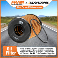 Fram Oil Filter for Ford KA II TDCi 4 1.3 Turbo Diesel Height 84mm Refer R2708P