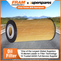 Fram Oil Filter for Porsche MACAN 2.0L Petrol 4Cyl 03/2017-On Height 112mm