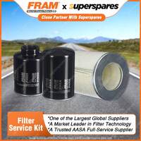 Fram Filter Service Kit Oil Air Fuel for Toyota Hilux LN107 111 40 56 85 65 106