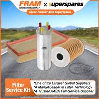 Fram Filter Service Kit Oil Air Fuel for Volkswagen Transporter T5 T6 CAAC