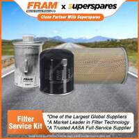 Fram Filter Service Kit Oil Air Fuel for Toyota Hiace RZH103 113 125 SWB LWB Sbv