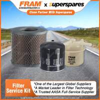 Fram Filter Service Kit Oil Air Fuel for Toyota Dyna YU62R 200 YU62