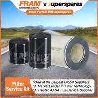 Fram Filter Service Kit Oil Air Fuel for Toyota Hiace LH11 LH20 LH LN30 LN46 55