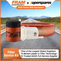 Fram Filter Service Kit Oil Air Fuel for Toyota Corona XT130 10/1979-06/1980