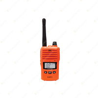 GME 5/1 Watt IP67 UHF CB Handheld Radio 2 Watt Speaker Blaze Orange - TX6165XO