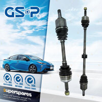 GSP LH + RH CV Joint Drive Shafts for Holden Barina XCF08 Combo XCF25 XC 01-13