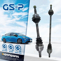 GSP Front LH + RH CV Joint Drive Shafts for Holden Vectra CD GL JR JS Zafira TT