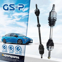 GSP Front LH + RH CV Joint Drive Shafts for Holden Barina TK SA086 SA486 SA696