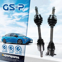 GSP Front LH + RH CV Joint Drive Shafts for Nissan X-Trail T30 2.0L 2.5L 00-07