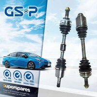 Pair GSP LH + RH CV Joint Drive Shafts for Mazda 626 GF 2.0L 93kW Auto Series 2