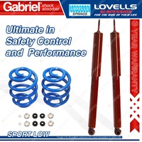 Rear Sport Low Gabriel Guardian Shocks + Coil Springs for Holden Commodore VR VS