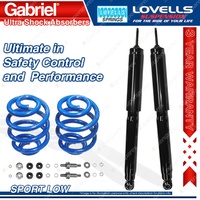 Rear Sport Low Gabriel Ultra Shocks + Coil Springs for Pontiac Firebird Trans AM